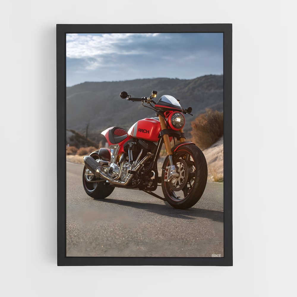 Poster Épopée Motorisée Arch – affiche Arch Motorcycle (vue 2)